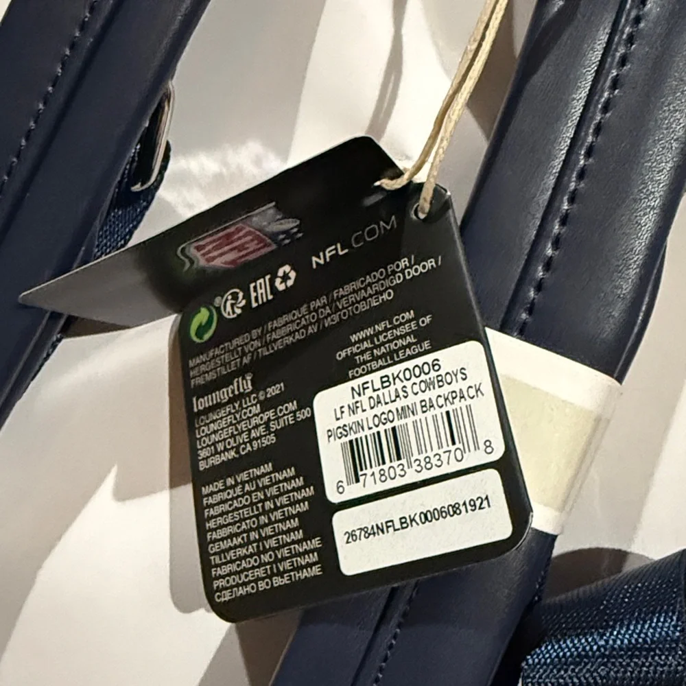 Loungefly x NFL Dallas Cowboys Mini Backpack